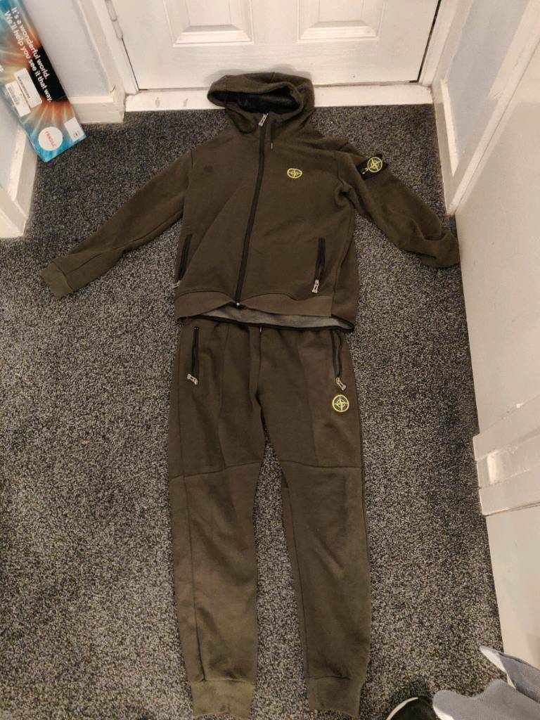 stone island tracksuit mens